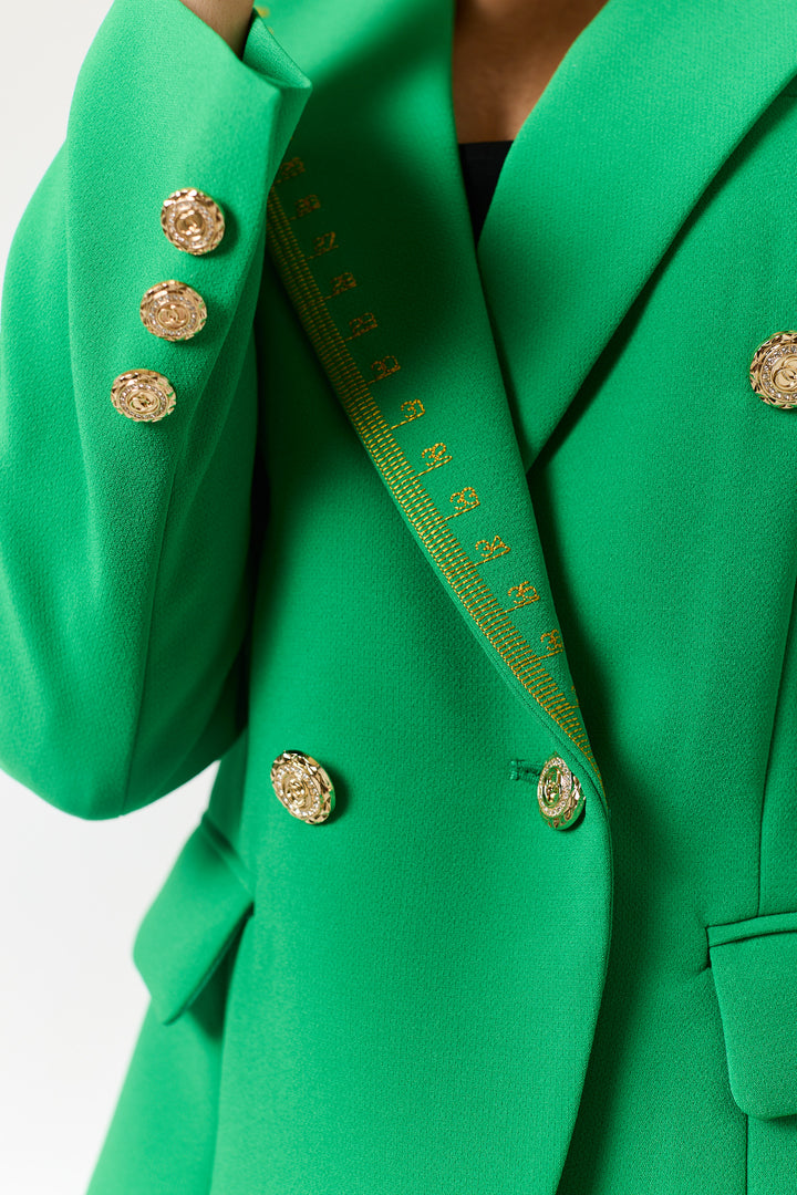Green 2-Piece Trouser Suit