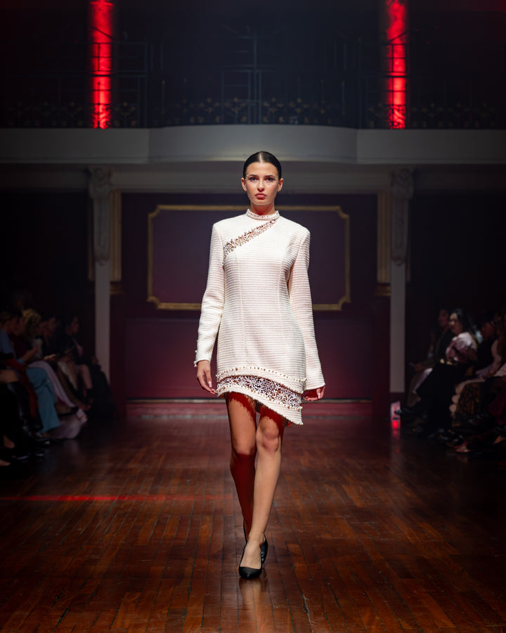 Aurelia Rose - Ivory Mini Dress