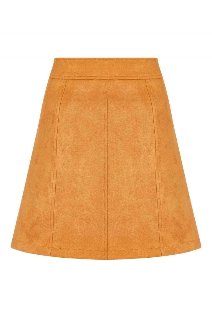 Vintage Button Up Skirt - Back View